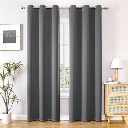 ChrisDowa Blackout Curtains for Bedroom and Living Room 72 Inches Long | 2 by ChrisDowa