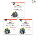 A Blend Above Blueberry Blue No Bake Dessert Mix - All Natural, Gluten Free, No MSG - Instant Dessert Mix, Fruit Dip, Bagel Topping, Frosting, Cheesecake Filling - Easy to Make - 4.2 Oz (Pack of 3)