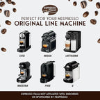 ESPRESSO ITALIA Capsules Compatible with Nespresso Machines, 100 Count - VARIETY PACK, Italian Coffee Pods Expresso
