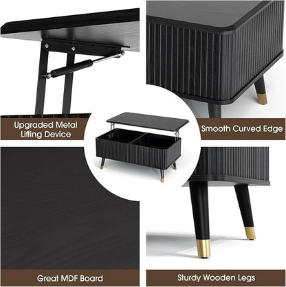 JOINICE Lift Top Coffee Table - Image 4