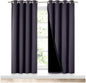 NICETOWN 100% Blackout Window Curtain Panels, 2 Pieces, Full Light Blocking by NICETOWN