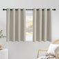 NICETOWN Blackout Kitchen Curtains 36 inch Length, Grommet Thermal Insulated by NICETOWN
