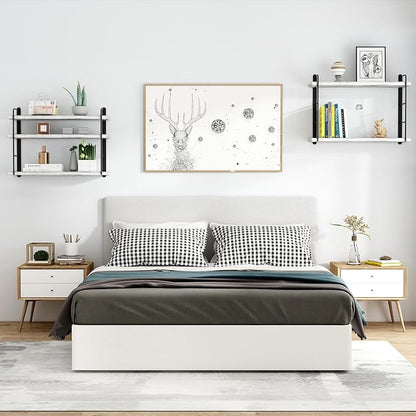MXCSE Wall Shelves, Wall Mounted Bookshelves, DIY Floating Shelves - Image 5