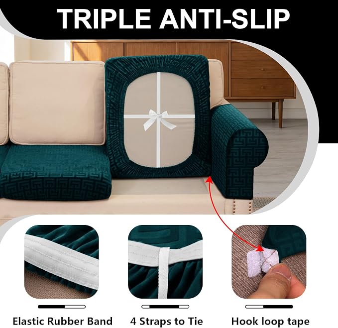 UNBBRRL Stretch Couch Seat Cushion Cover - Image 3