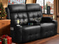 RV Loveseat Recliner Sofa, Massage Wall Hugger Reclining Couch by TiooiiReclinerSofa