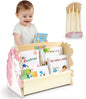 Toddler Bookshelf Double-Sided by Unknown