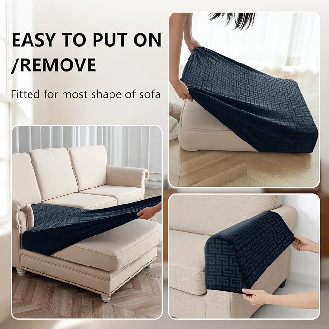 UNBBRRL Stretch Couch Seat Cushion Cover - Image 4