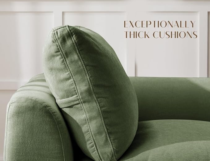 ohllob Oversized Cloud Couches for Living Room, Boneless Sectional Couch - Image 3