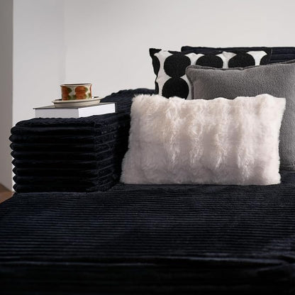 ovios 104" Cloud Boneless Couch - Image 9
