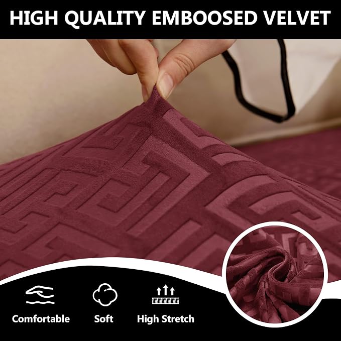UNBBRRL Stretch Couch Backrest Cushion Cover - Image 5