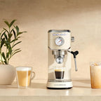 CASABREWS CM5418 Espresso Machine 20 Bar, Espresso Maker with Milk Frother Steam Wand, Stainless Steel Espresso Coffee Machine with 34oz Removable Water Tank, Creamy