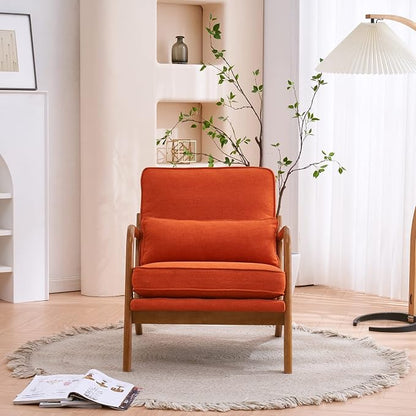 Karl home Accent Chair Mid-Century Modern Chair - Image 3