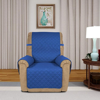 PureFit Reversible Recliner Chair Covers Couch Covers - Image 2