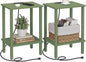 TUTOTAK End Table with Charging Station, Small Side Table with Outlets by ChoosetutotakFurnitureBuildYourCozyHome