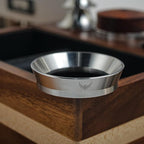 54mm Espresso Dosing Funnel and Puck Screen Set Magnetic Coffee Dosing Ring And Filter for Portafilters Compatible with 54mm Breville Portafilter Basket Premium Espresso Machine Accessories