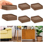 Bed Risers 1 inch, 2 inch, 3 inch, 4 inch Heavy Duty, Adjustable Furniture Riser by EGTTGIN