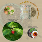 Raspberry Leaf Tea, Loose Leaf Herbal Tea – Supports Pregnancy & Labor Prep, Natural Menstrual Pain Relief – Women's Health – 4.4 oz Resealable Bag (Makes 50 Cups) – The Elegant Elephant