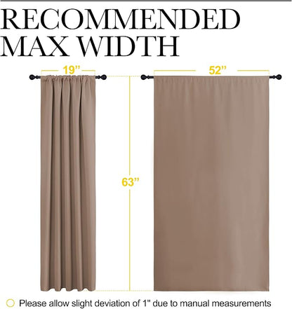NICETOWN Bedroom Blackout Panels - Image 8