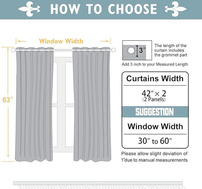ChrisDowa 100% Blackout Curtains - Image 7