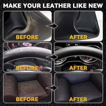 Black Leather Repair Kit for Furniture, Leather Seat Repair Kit for Cars - Image 3