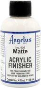 Angelus Matte Acrylic Finisher 4 fl oz – Flexible Clear Coat by AngelusBrand
