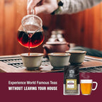 Tiesta Tea - First Flush Darjeeling Black Tea, Loose Leaf, Single Origin Premium Black Tea from India, Pure High-Caffeinated Blend, Makes Hot or Iced & Up to 200 Cups, 16oz Resealable Bulk Pouch