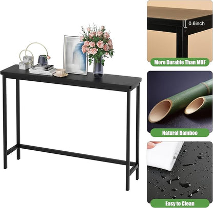 VASMIA Console Table, Entryway Table, Narrow Sofa Table, Living Room - Image 5