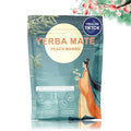 Yerba Mate Instant Tea Powder, 3-in-1 Super Drink - Clean Energy, Brain Fog Buster | Pure Natural Extract, Focus and Gut Health Support, Yerba Mate Peach Mango 0.72 lb