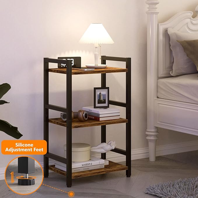 Book Shelf, 3 Tier Bookcase - Image 5