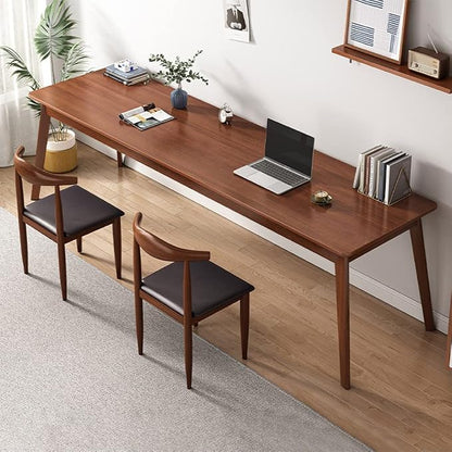NELYE Mid-Century Long Desk Table - Image 6