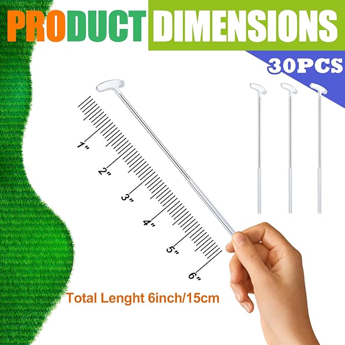 Golf Putter Swizzle Stir Sticks Coffee and Cocktail Stirrers 7.48 Inch Drink Plastic Golf Club Cocktail Swizzle Sticks Party Decorations Favors Reusable for Garnish or Mixers (Silver,30)