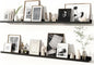 Fun Memories Picture Ledge Shelves Set of 2, 55 Inch Rustic Wall Mounted by FunMemories