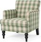 Christopher Knight Home Eve Modern Upholstered Club Chair, Wooden Living Room by ChristopherKnightHome