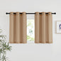 NICETOWN Linen 36 inch Curtains by NICETOWN