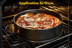 7 Inch Springform Pan for Instant Pot 6, 8 Qt Pressure Cooker 50Pcs Parchment Paper Baking Mold Round Leakproof Nonstick Removable Bottom Bakeware for Cake Cheesecakes Pizza and Quiches Accessories