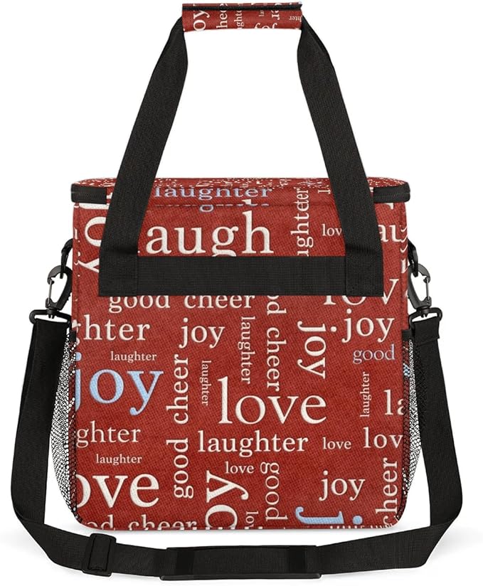 red love romance Coffee Maker Carring Bag Travel Carrying Storage Tote Bag Compatible with Keurig K-Mini or K-Mini Plus Portable Single Serve Coffee Brewer Case with Pockets for K-cup Pods