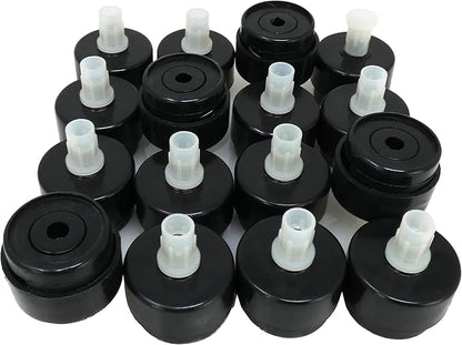 Shepherd Pack of 16 Self-Leveling Table Glides, 1/4" Threaded Stem - Image 10
