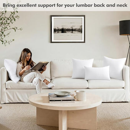 MIULEE 20x20 Pillow Insert, Premium Throw Pillow - Image 4