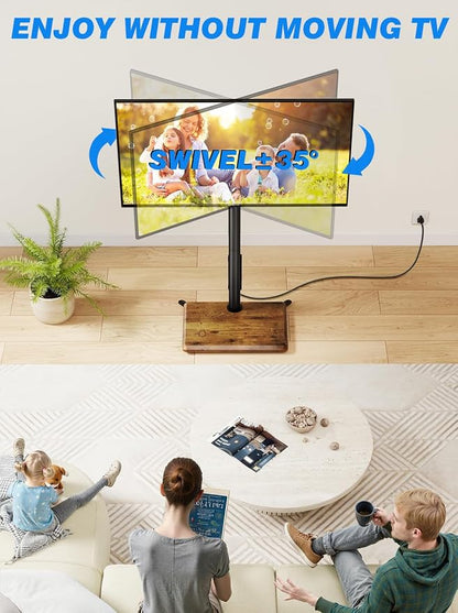 Rfiver Swivel Floor TV Stand - Image 2