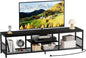 VECELO TV Stand with Power Outlets by VECELO
