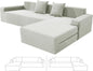 ZNSAYOTX Sectional Couch Covers, Stretch Jacquard Slipcovers by ZNSAYOTX