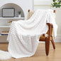 EXQ Home Gentle Soft Fleece Throw Blanket – Cozy Lightweight 3D Imitation by EXQHomeTexitleCoLtd