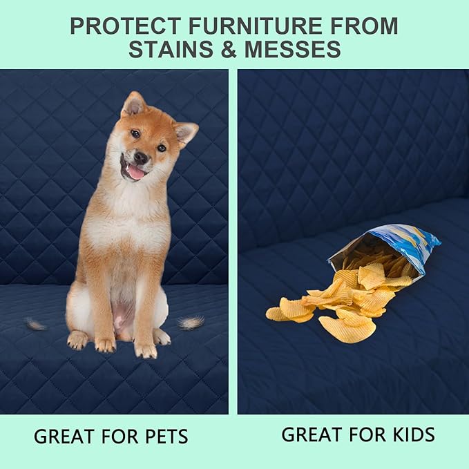 Reversible Chair Covers for Recliner Oversized, Water Repellent, Chair - Image 5