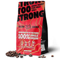 BAZAN COFFEE - Too Strong Robusta Vietnamese Whole Bean Coffee Dark Roast, Single Origin, High Caffeine & Low Acid Coffee, Bold Espresso Beans for Espresso Lovers, Full Bodied Flavor - 12oz bag