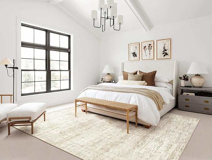 UERMEI 5x8 Washable Area Rug - Image 4