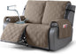 TAOCOCO 100% Waterproof Loveseat Recliner Covers 2 Seater, Split Loveseat Covers by TAOCOCO