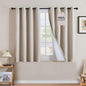H.VERSAILTEX Linen Curtains 100% Blackout Curtains by HVERSAILTEX