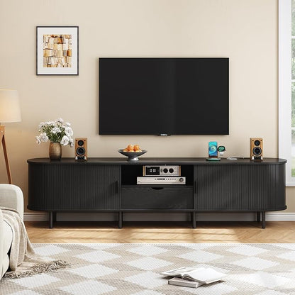 ONBRILL 86.6" TV Stand with Power Outlet - Image 6