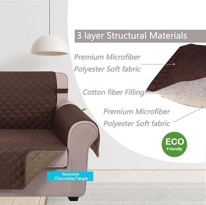 U-NICE HOME Reversible Sofa Cover Couch Cover - Image 4