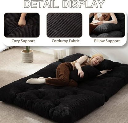 Folding Sofa Bed, Convertible Sleeper Chair - Image 3